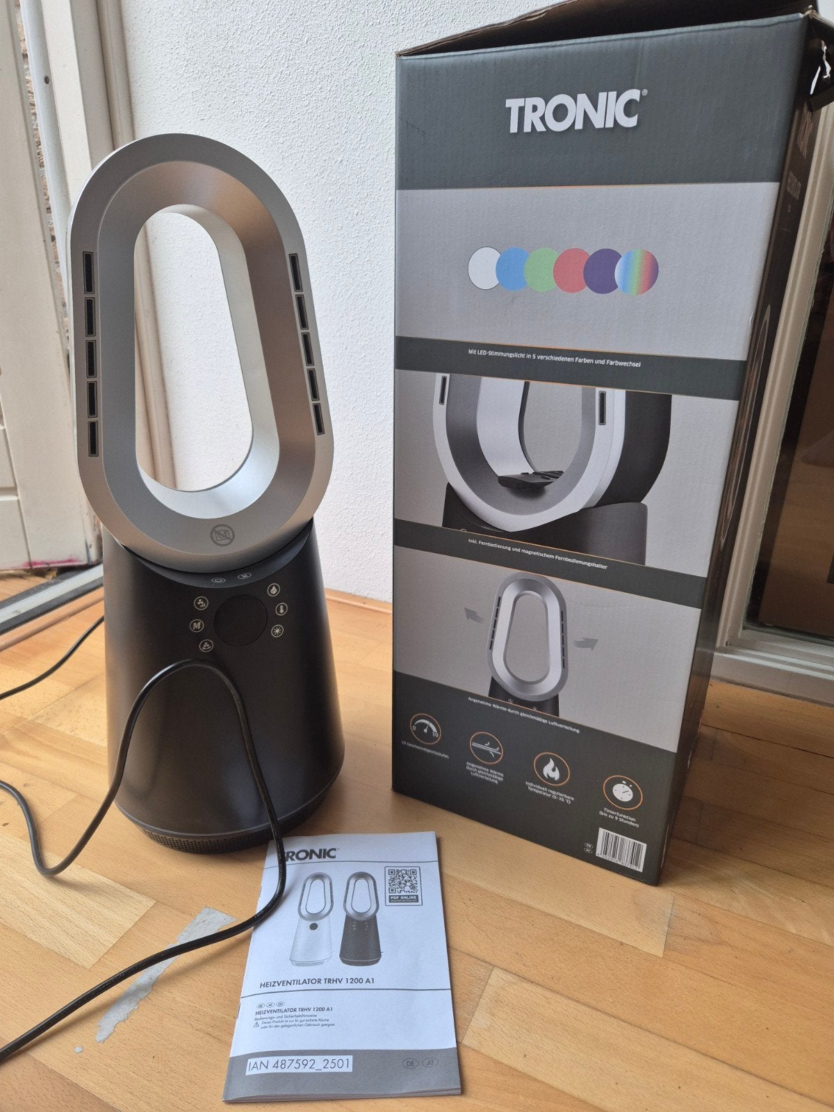 Ventilatorkachel van Tronic/Lidel, Ophalen, Zo goed als nieuw