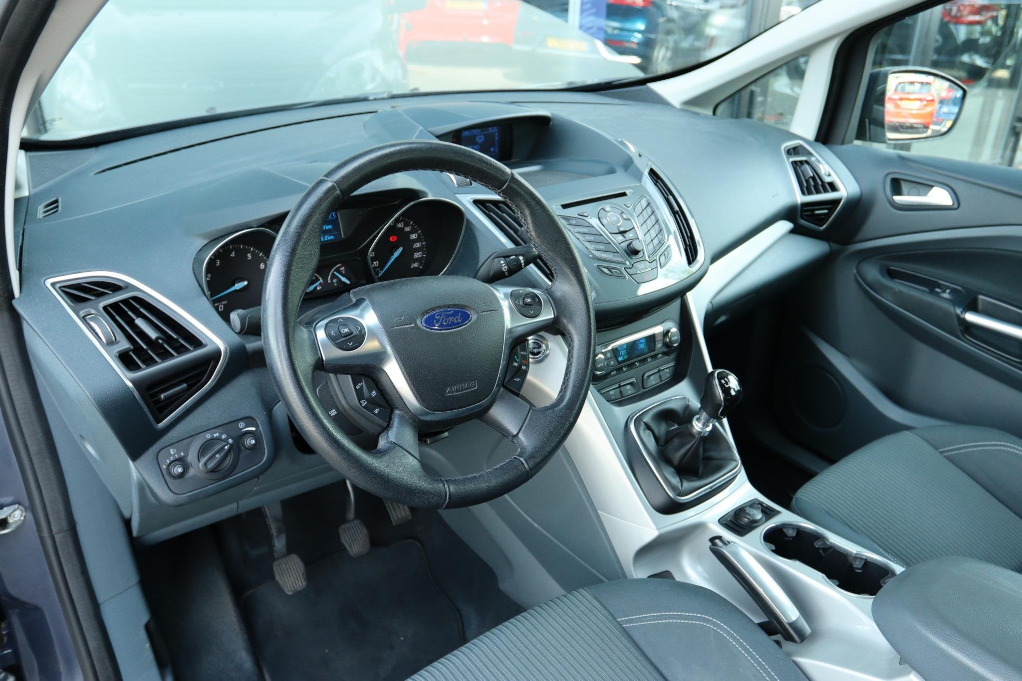FORD C-MAX 1.6 SCTI TITANIUM | TREKHAAK | PDC | VOORRUITVERW, Voorwielaandrijving, Gebruikt, 4 cilinders, 150 pk
