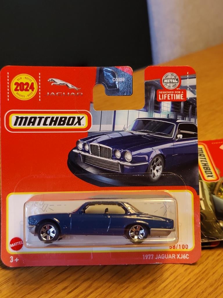 Matchbox Jaguar XJ6C BLAUW, Ophalen of Verzenden, Nieuw, Auto