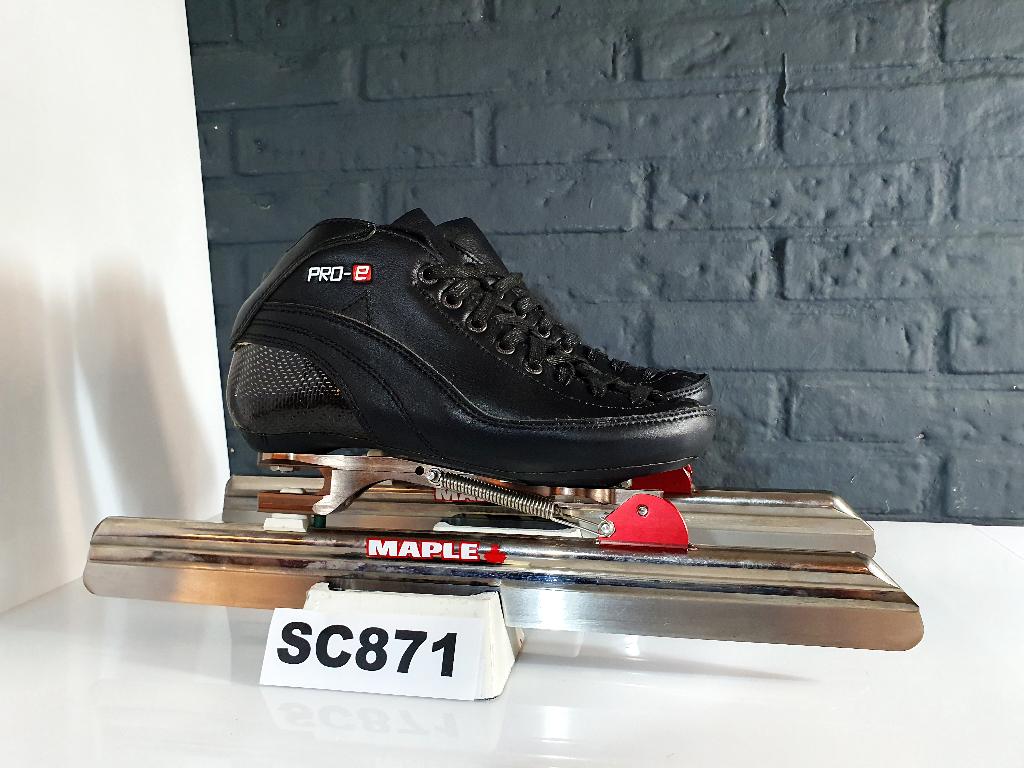 Luigino Tempo 995 Maple Klapschaatsen Klap Schaatsen Maat 36, Sport en Fitness, Schaatsen, Klapschaats, Verzenden, Nieuw, Maple