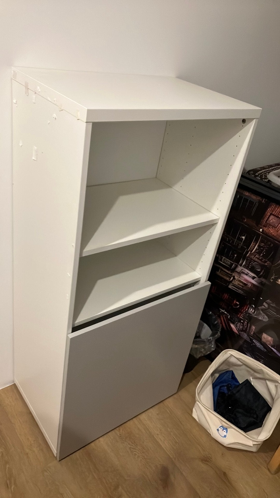 Ikea besta kast met deur en planken, Ophalen, 50 tot 100 cm, Zo goed als nieuw, Minder dan 100 cm