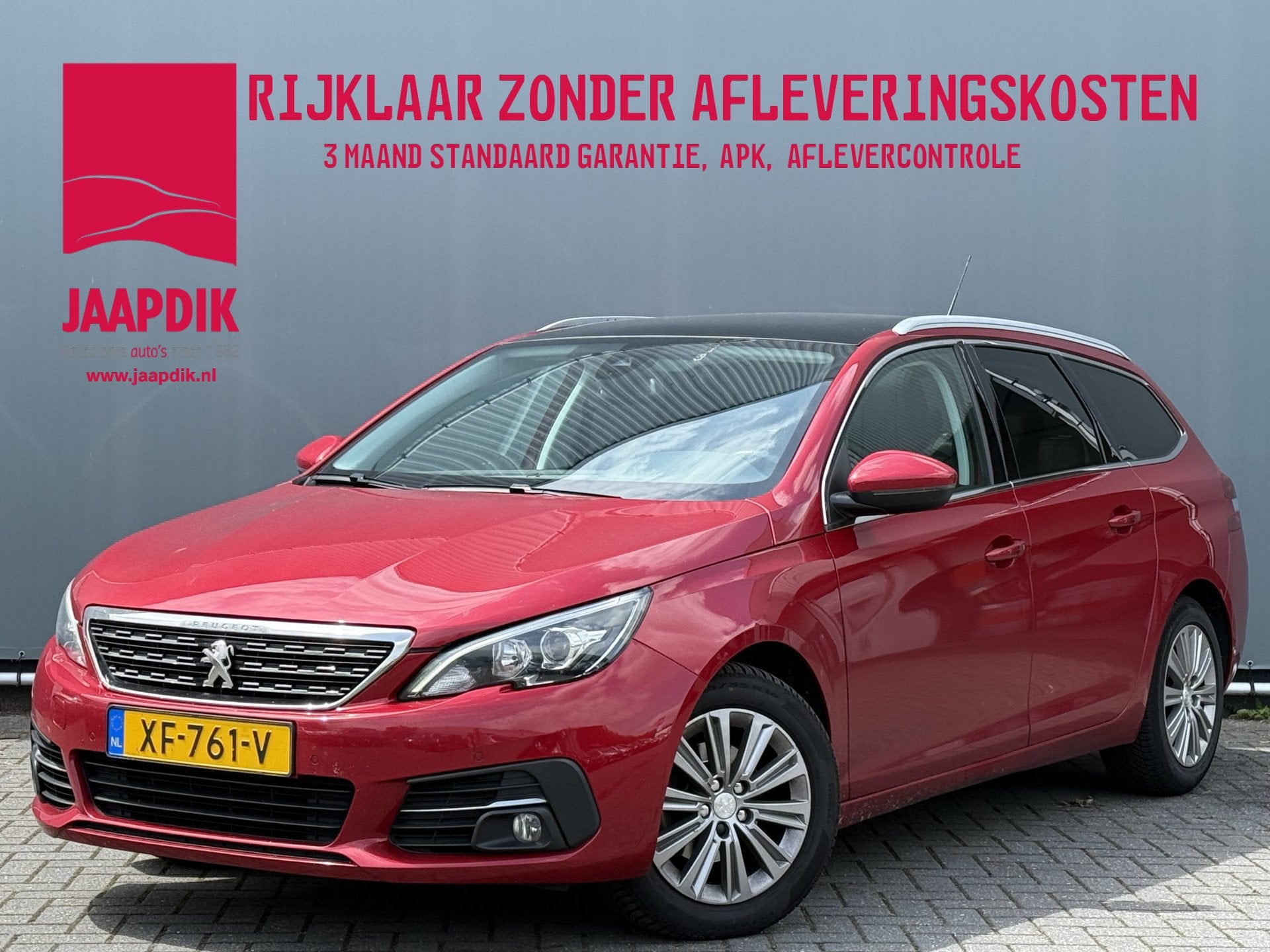 Peugeot 308 SW BWJ 2019 1.2 131 PK Blue Lease Premium NIEUWE, Auto's, Gebruikt, 1199 cc, 630 kg, 19 km/l