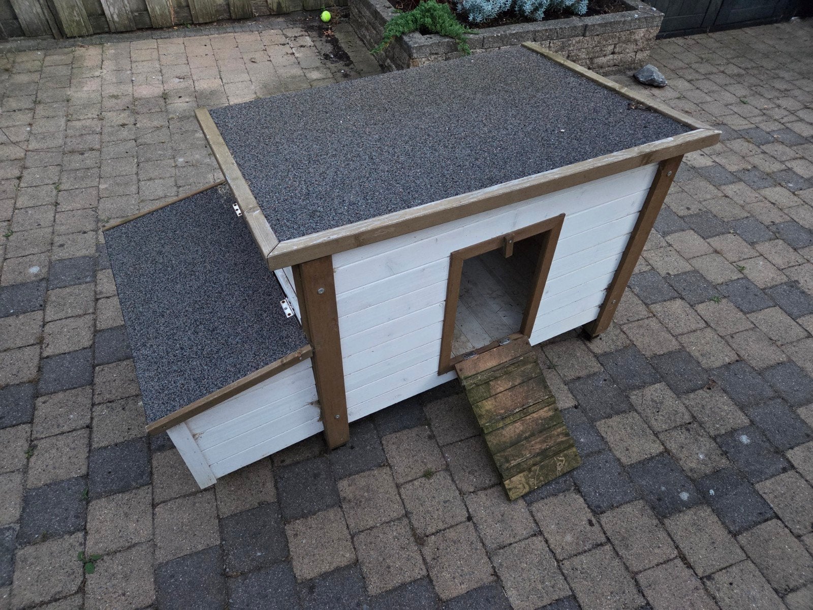 Buitenhok voor konijnen of kippen, Dieren en Toebehoren, Knaagdieren en Konijnen | Hokken en Kooien, Ophalen, 90 cm of meer, Hok