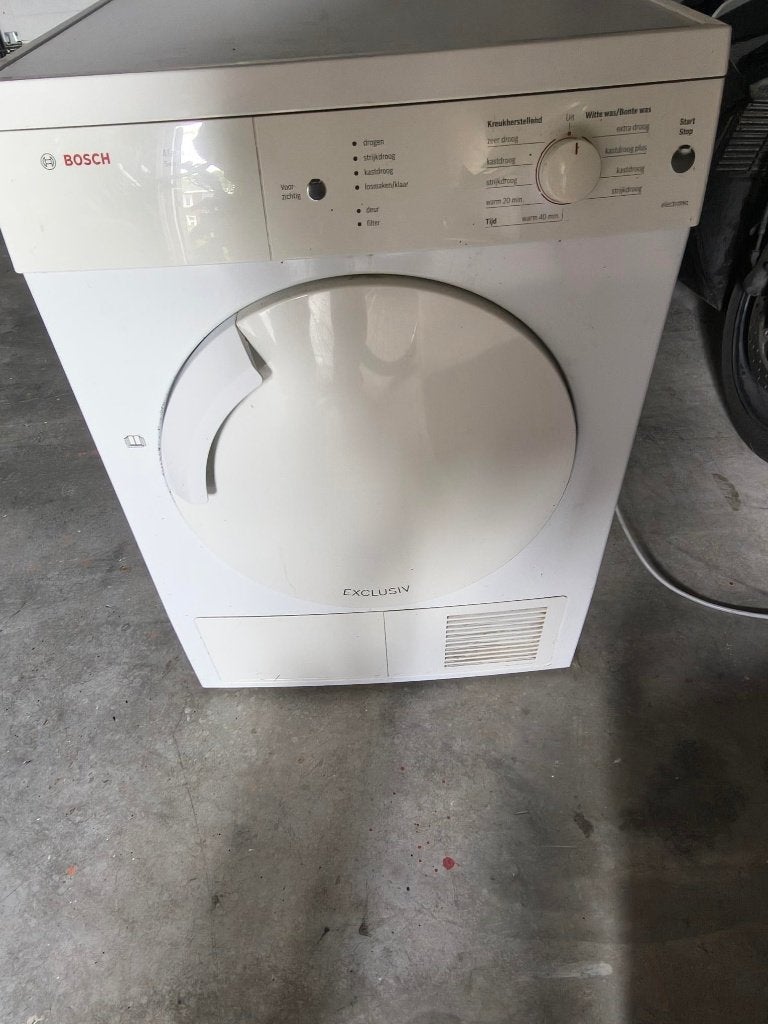 Bosch Wasdroger - Werkt perfect!, Ophalen, 6 tot 8 kg, Gebruikt, Luchtafvoer