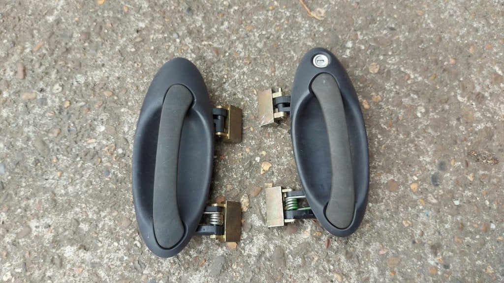 Set buitenste deurhendels Saab 95 uit 2003, Ophalen of Verzenden