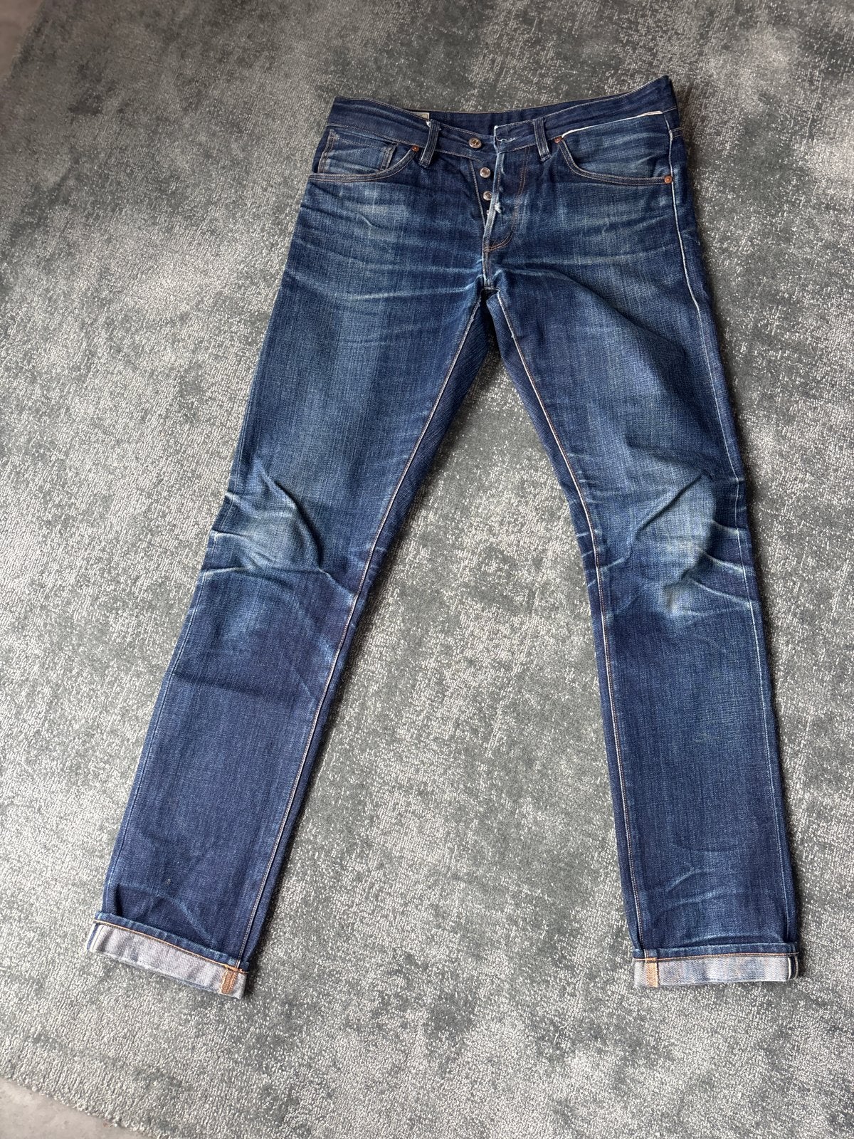Benzak B-01 Jeans - Candiani Denim W31, Ophalen of Verzenden, Gedragen, Blauw, W32 (confectie 46) of kleiner
