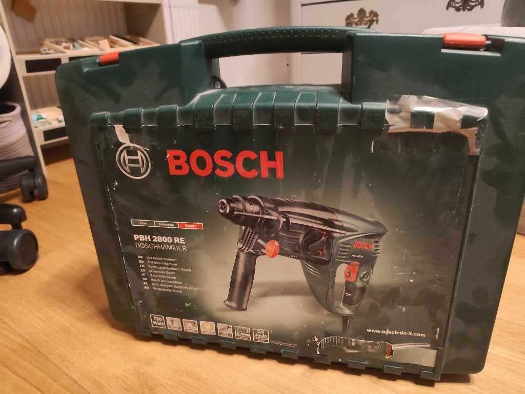 bosch PBH2800RE Boorhamer, Boor- en/of Breekhamer, Ophalen of Verzenden, Klopboormechanisme, Gebruikt