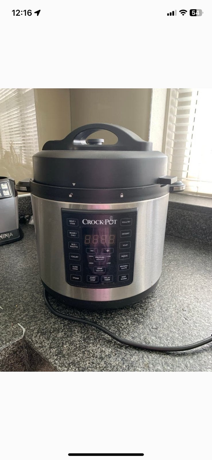 Crockpot multicooker, Ophalen, Zo goed als nieuw