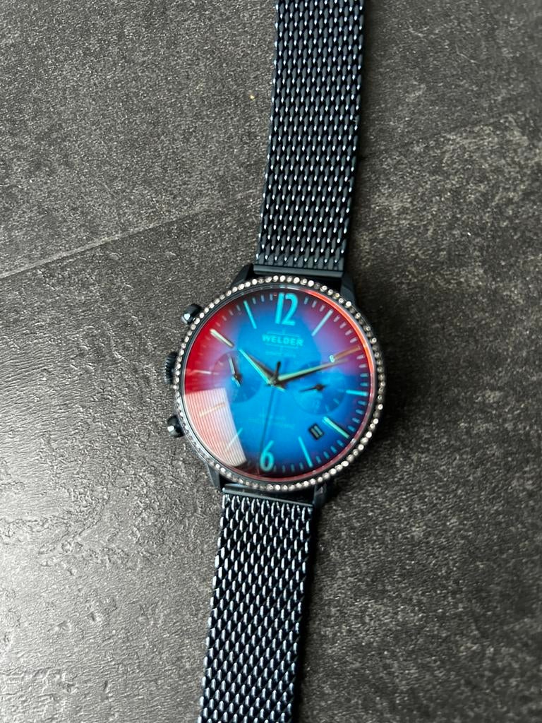 Welder WWRC666 Moody Polshorloge Multicolor - met verpakking, Ophalen of Verzenden, Zo goed als nieuw, Polshorloge, Overige merken