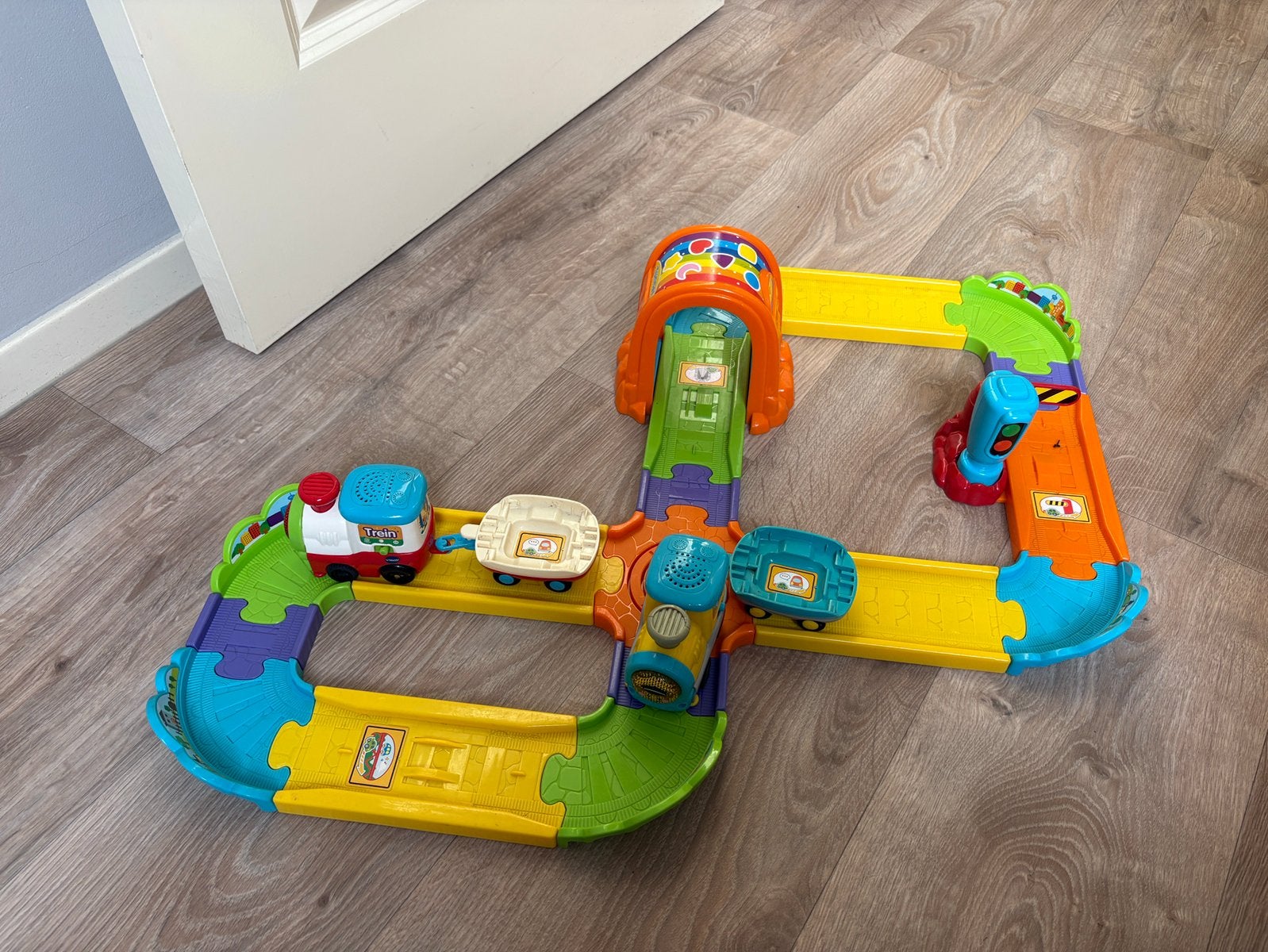 Toet toet auto’s Treinset, Kinderen en Baby's, Ophalen, Gebruikt, 2 tot 4 jaar