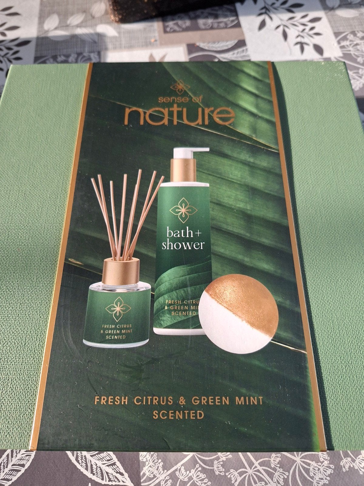 Sense of Nature giftset: Fresh Citrus & Green Mint, Ophalen of Verzenden, Nieuw, Bad & Douche