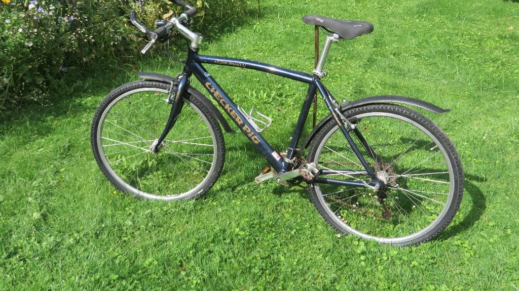 26 inch Checker Pig mountainbike 21 versnellingen Shimano, Gebruikt, 45 tot 49 cm, Geen vering, Ophalen