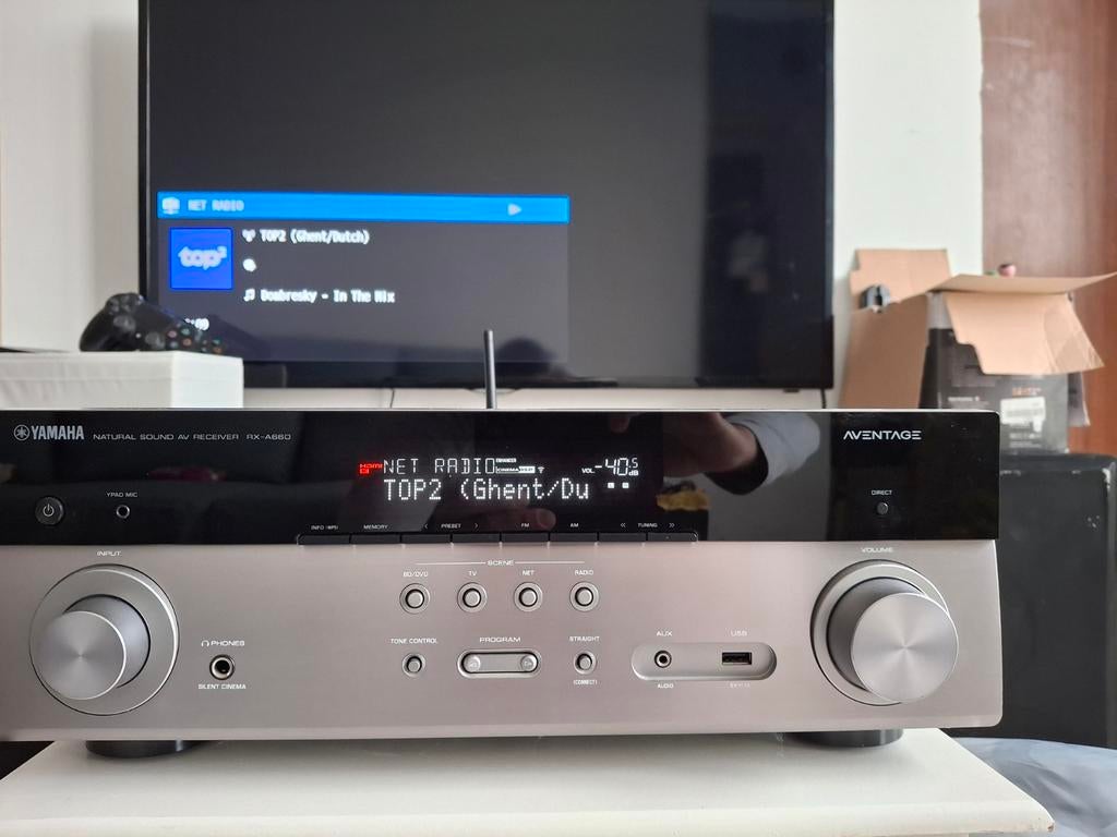 Yamaha MusicCast RX-A660 AVENTAGE  Titanium OVP, Audio, Tv en Foto, Versterkers en Receivers, Ophalen of Verzenden, Zo goed als nieuw