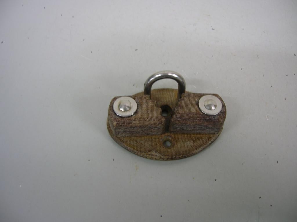 Tufnol schootklemmen, touwklemmen, 5 - 8 mm, Ophalen of Verzenden, Gebruikt, Overige typen
