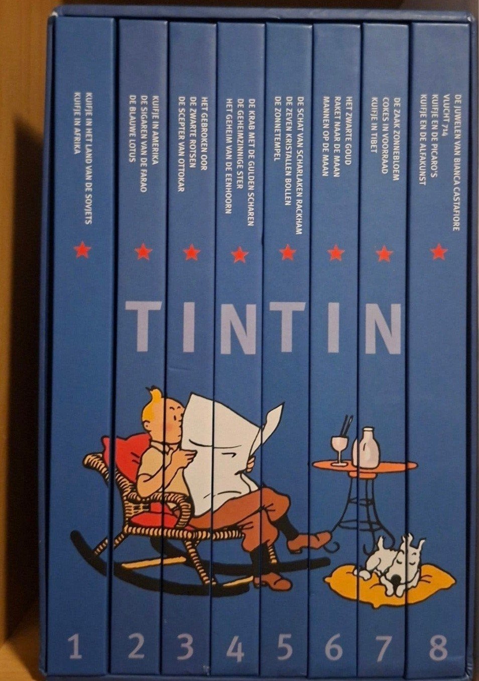 kuifje a5 strip box, Eén stripboek, Ophalen of Verzenden