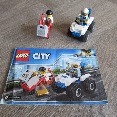 lego city 60135 politie achtervolging, Lego, Ophalen of Verzenden, Inclusief instructies, City