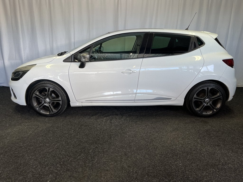 Renault Clio 1.2 GT ECC/CRUISE/FLIPPERS/PANO/R-LINK, Auto's, Euro 5, Stof, Gebruikt, Met garantie (alle)