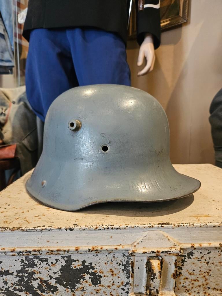 Duitse M16/M17 helm WW1 WO1, Ophalen of Verzenden, Landmacht, Duitsland, Helm of Baret
