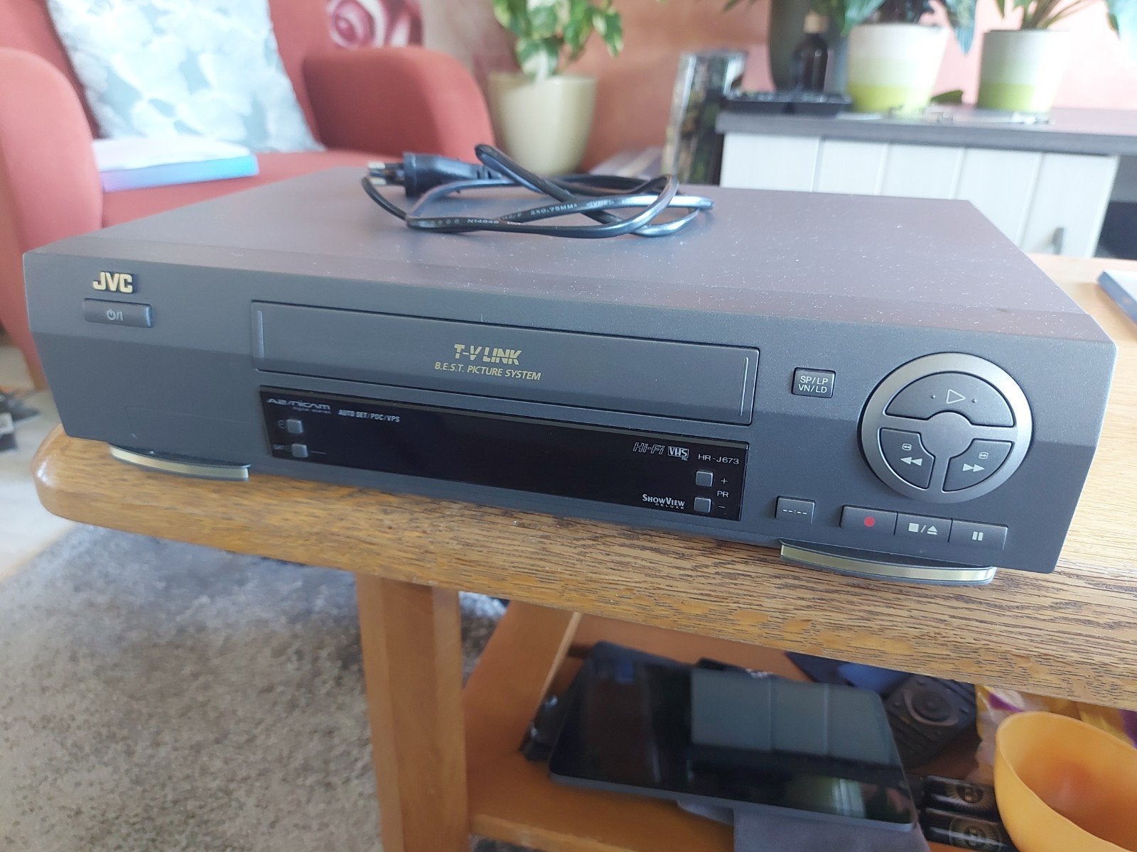 JVC videorecorder, Audio, Tv en Foto, Videospelers, Ophalen of Verzenden, Gebruikt, VHS-speler of -recorder
