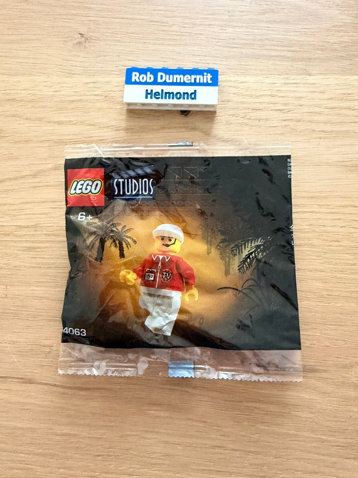 Lego 4063; Studios, Cameraman 2 polybag, Overige thema's, Lego, Nieuw, Ophalen of Verzenden