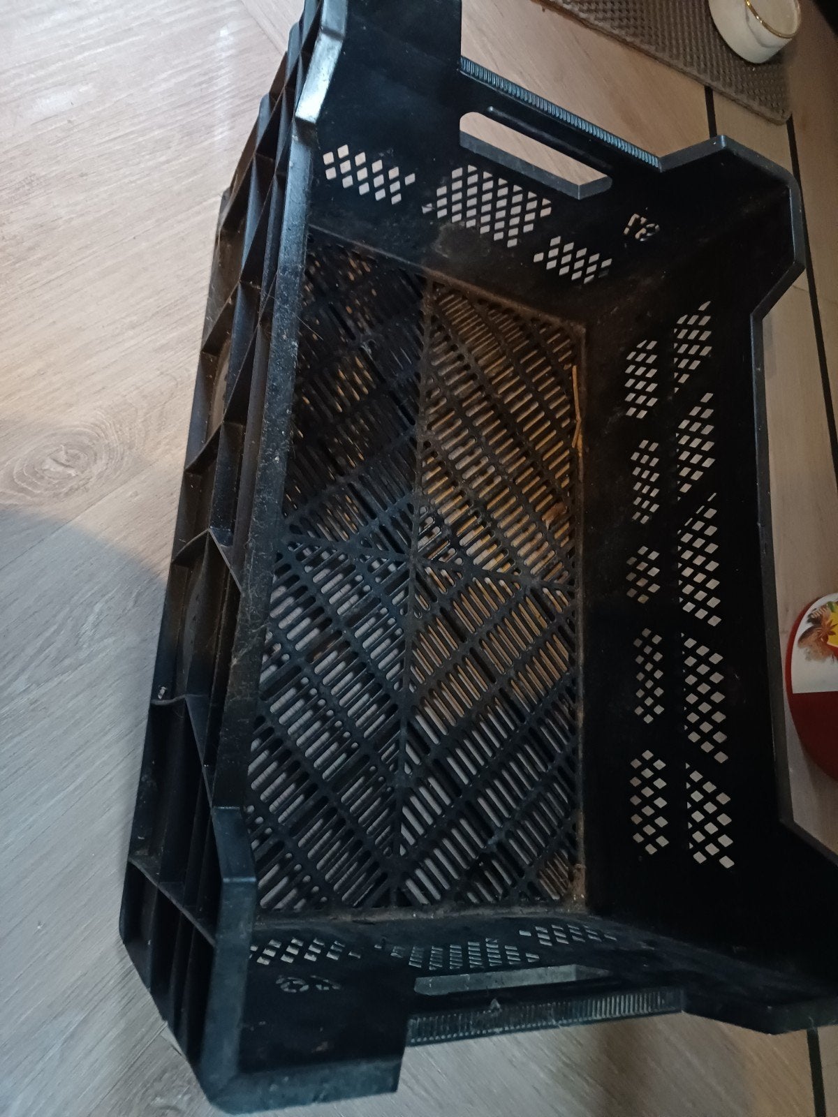stapelbare kunststof kraat, Ophalen, Gebruikt, 40 tot 60 cm, 50 tot 75 cm