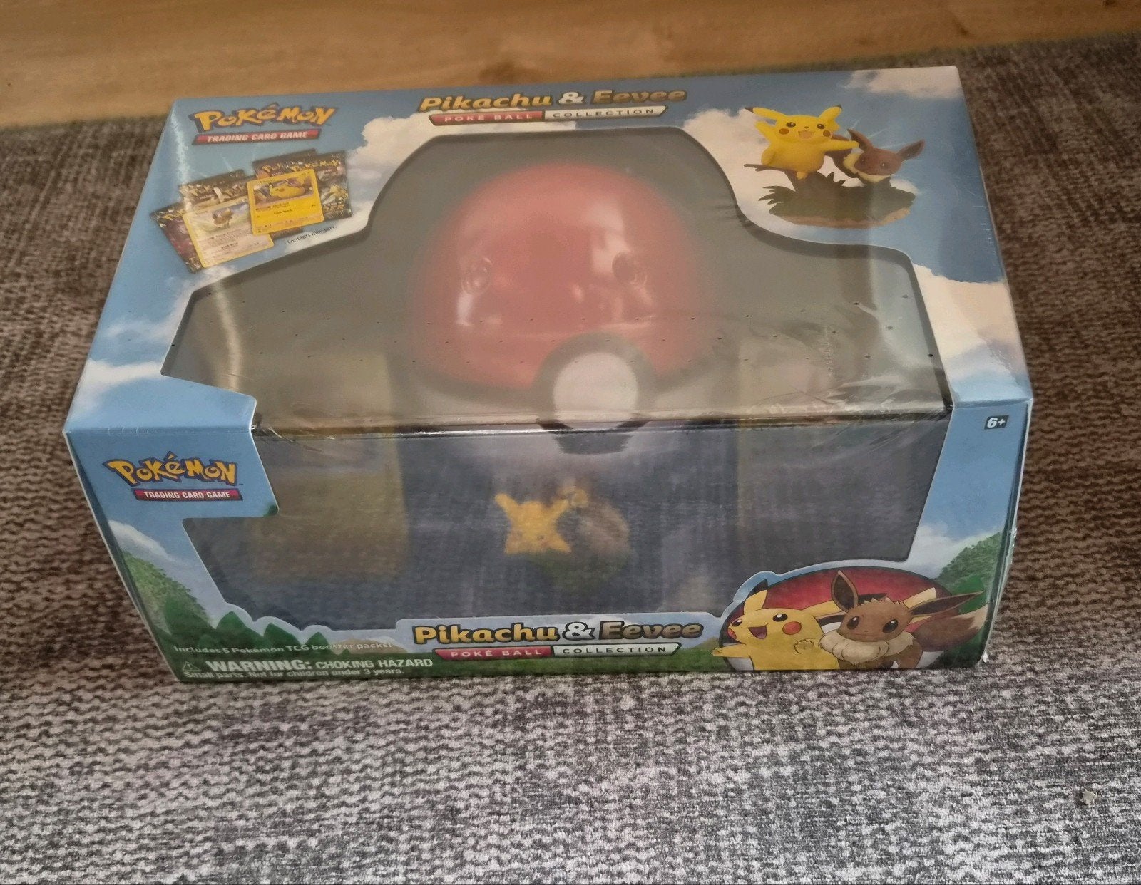 Pokémon Pikachu & Eevee Pokeball collection box, Ophalen of Verzenden, Nieuw