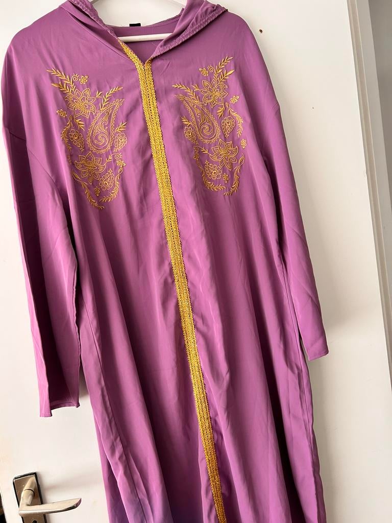 Mooie Marokkaanse djelaba jalaba kaftan caftan maat L, Ophalen of Verzenden, Zo goed als nieuw, Maat 42/44 (L), Overige typen