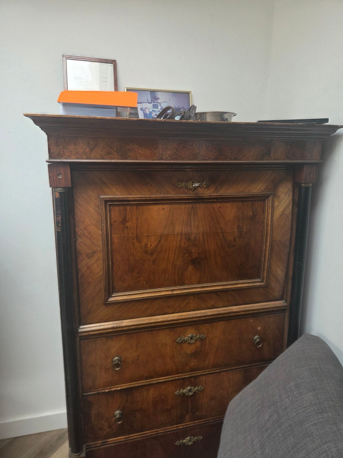 Antiek secretaire / bureau gratis af te halen, Ophalen
