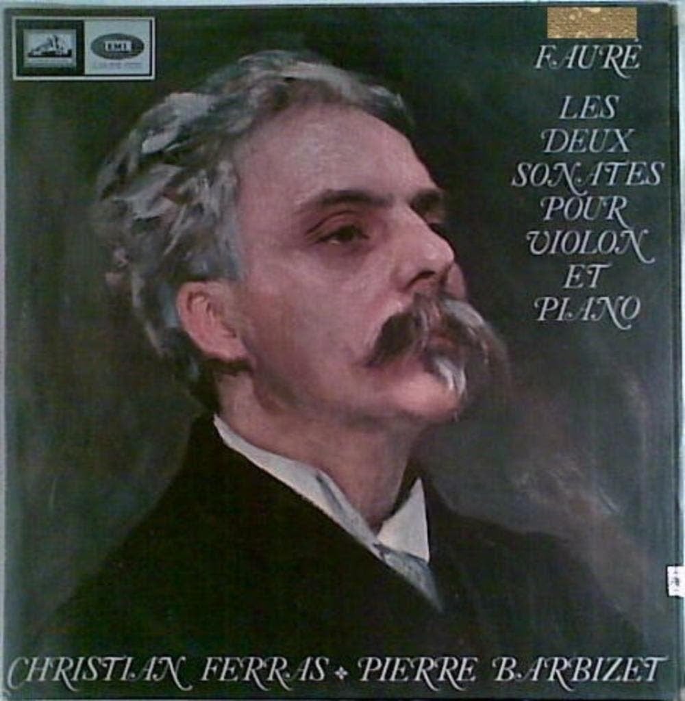 Faure Christian Ferras Pierre Barbizet Sonates Violon Piano, Kamermuziek, Ophalen of Verzenden, Zo goed als nieuw, 12 inch
