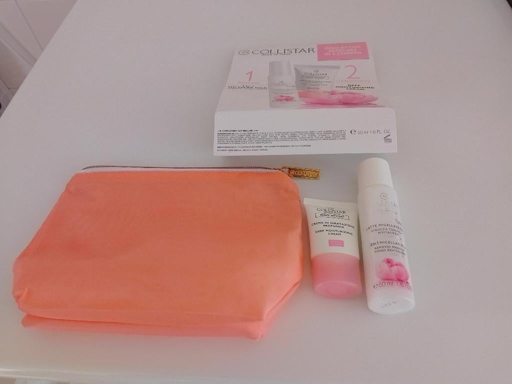 Collistar toilettas met 2 producten Idro-Attiva en meer, Verzenden, Nieuw, Gehele gezicht, Verzorging