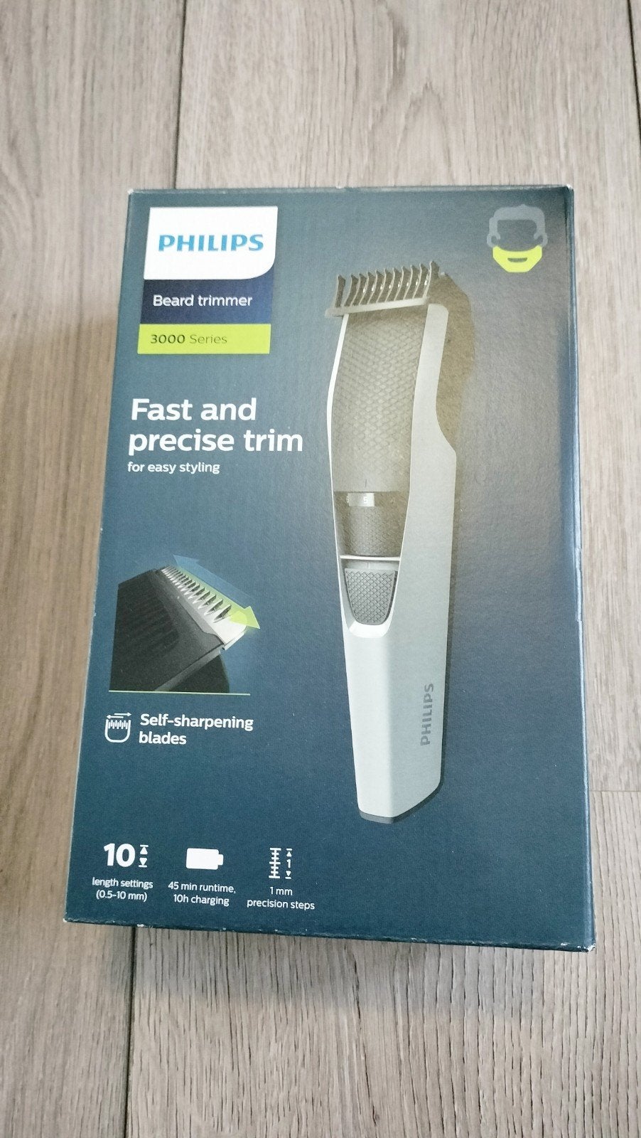 Philips baardtrimmer nieuw, Ophalen of Verzenden, Nieuw, Scheren en Epileren