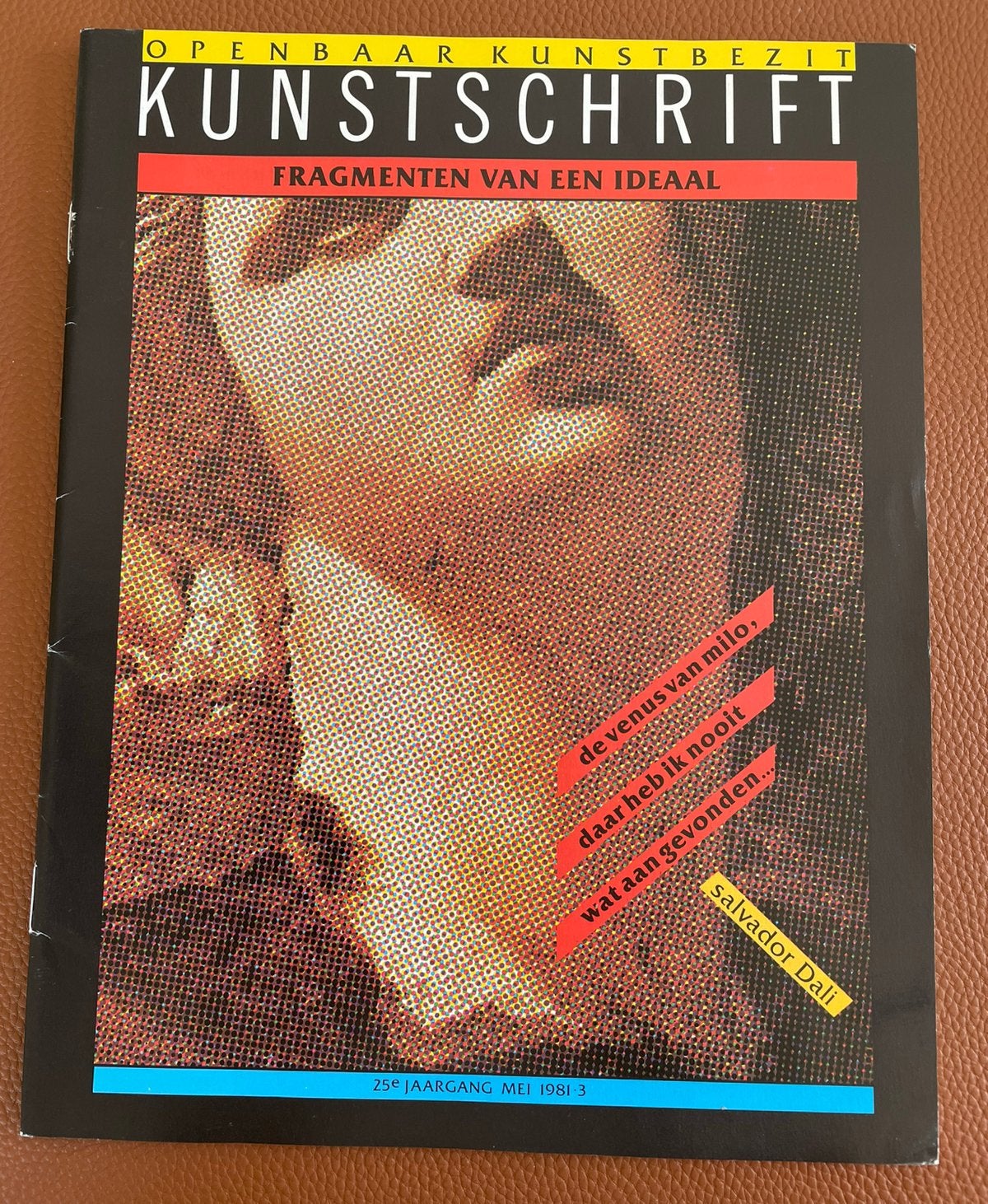 Kunstschrift 1981 nr 3 Fragmenten van een ideaal, Ophalen of Verzenden