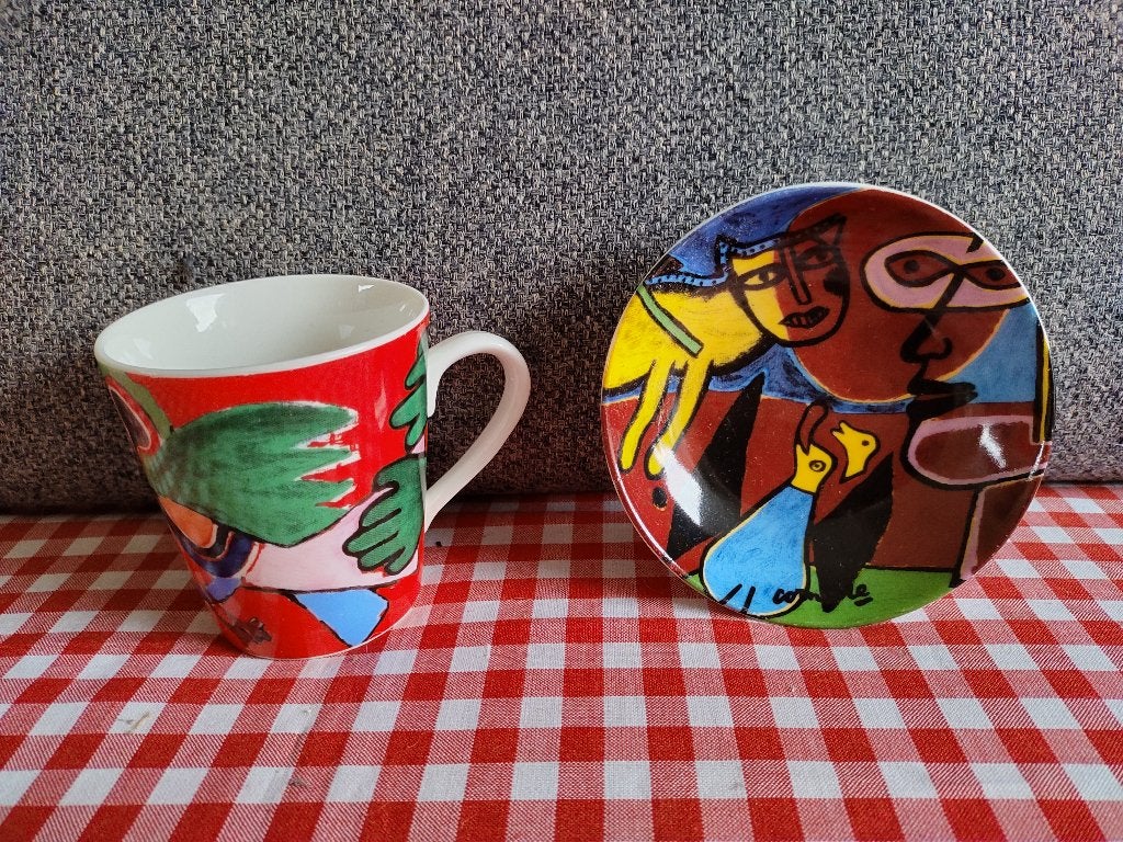 Corneille beker en schaaltje, Overige merken, Overige typen, Ophalen of Verzenden, Zo goed als nieuw