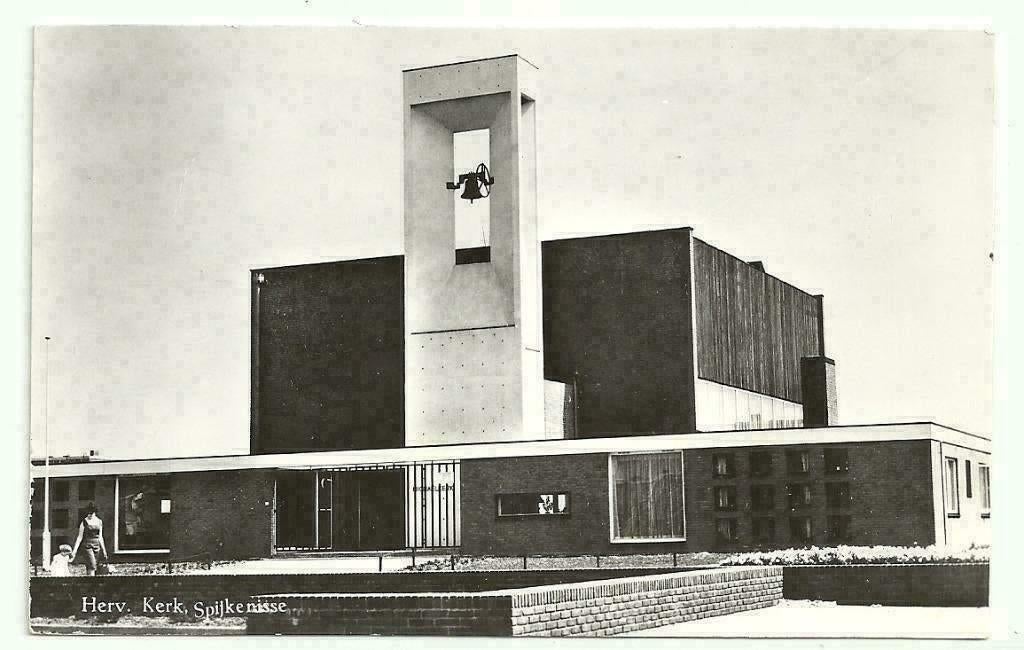 AK Spijkenisse - Herv. Kerk, Verzenden, 1960 tot 1980, Ongelopen, Zuid-Holland
