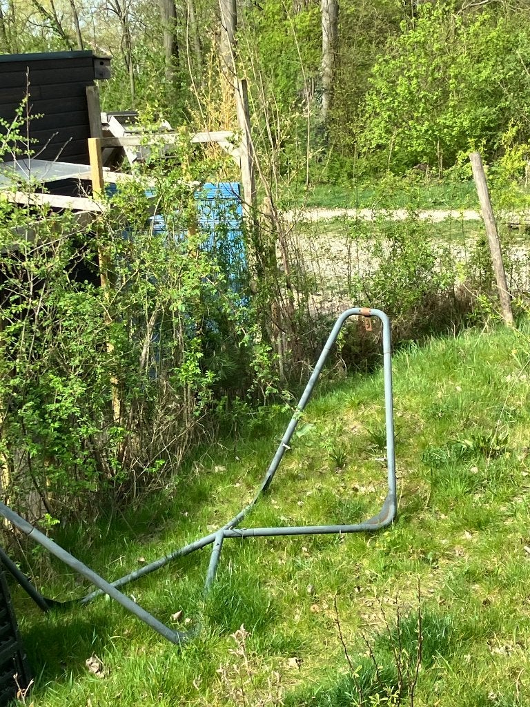 Hangmat houder ijzer, Gebruikt, Inklapbaar, Meerpersoons, Ophalen of Verzenden
