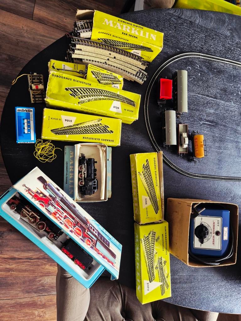 Märklin H0 Treinset met Trafo en Rails, Hobby en Vrije tijd, Modeltreinen | H0, Wisselstroom, Ophalen of Verzenden, Analoog, Märklin