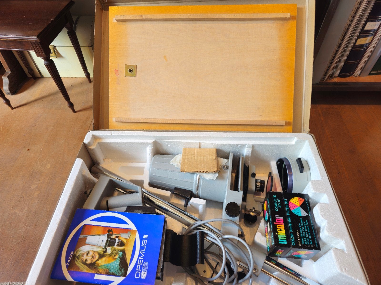 Meopta Opemus III Vergroter met accessoires, Ophalen, Zo goed als nieuw, Meopta, Vergroter