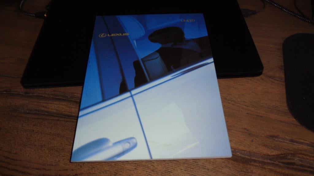 Folder Set  LEXUS  LS 430  ,  1-2001, Verzenden, Nieuw, Overige merken