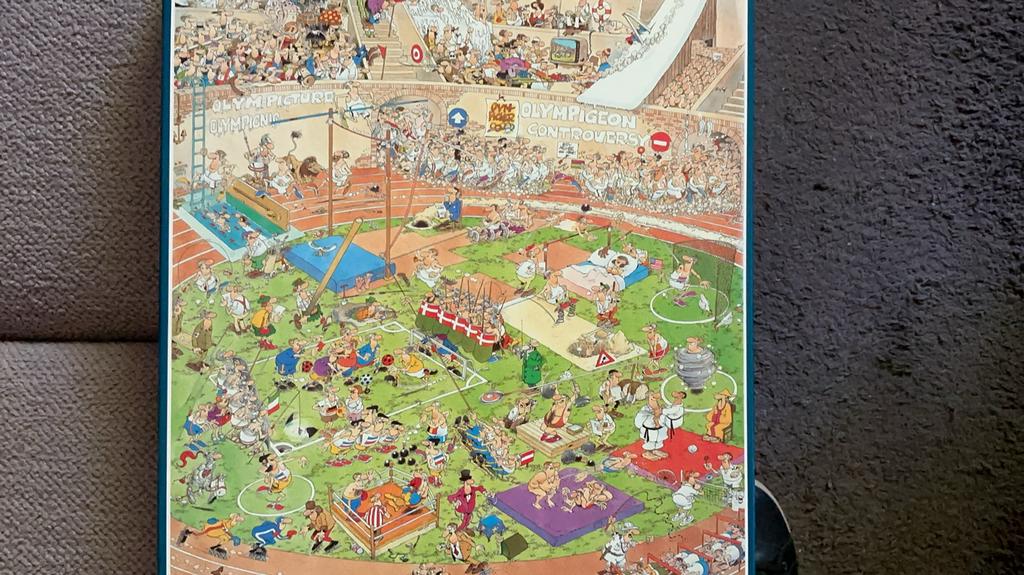 Jan v haasteren legpuzzel, Ophalen, 500 t/m 1500 stukjes, Zo goed als nieuw