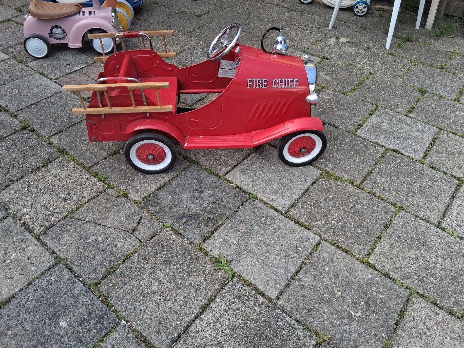 Mooie brandweer TRAPAUTO!, Ophalen, Gebruikt, Overige merken