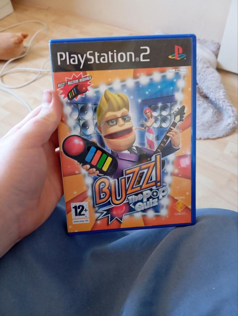 Buzz! The Pop Quiz - PlayStation 2 (PS2) Spel, Ophalen of Verzenden