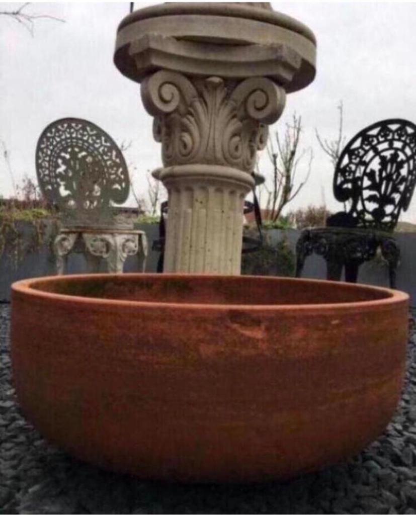 Grote prachtige terracotta pot voor Bonsai 51,5cm, Tuin en Terras, Bloempotten, 40 cm of meer, Rond, Ophalen of Verzenden, Zo goed als nieuw