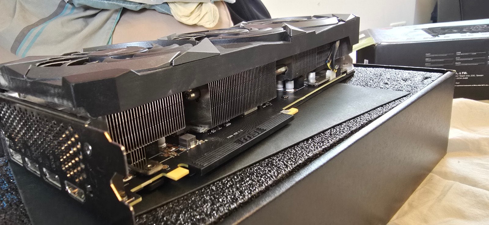 Nvidia RTX 3080 10gb msi ventus triple fan, Computers en Software, Ophalen of Verzenden, Zo goed als nieuw, GDDR6, PCI-Express 4