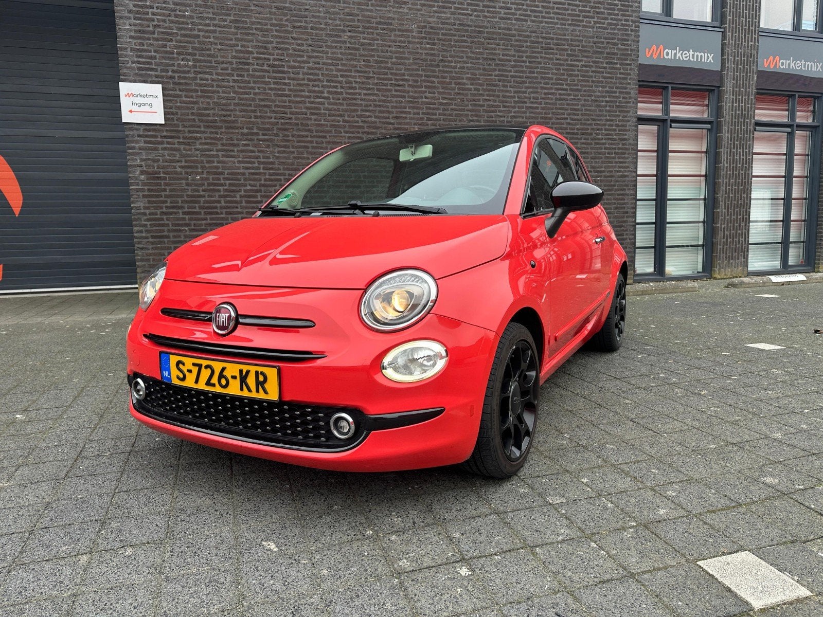 Fiat 500 1.2 2017 Panorama, Groot scherm, Digitale teller, Auto's, Fiat, Voorwielaandrijving, 4 cilinders, 840 kg, Leder en Stof