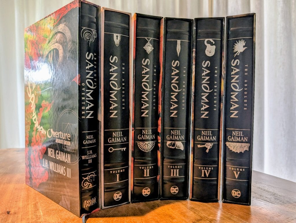 The Absolute Sandman Vol. 1-5 + Absolute Overture (6x HC), Amerika, Complete serie of reeks, Nieuw, Ophalen of Verzenden