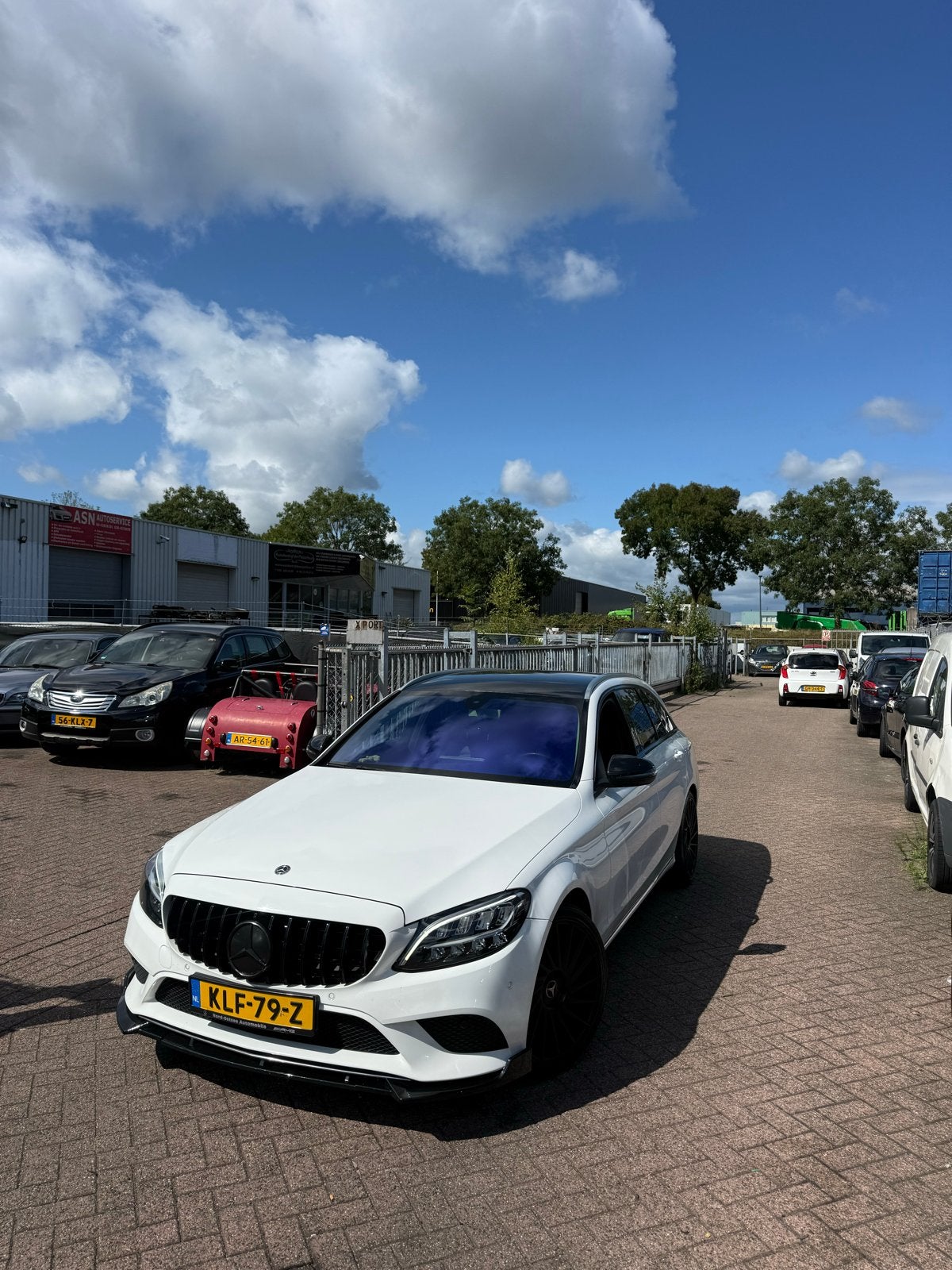 Mercedes-Benz C-Klasse C180 Blueefficiency Aut. 2018 Wit, Automaat, Achterwielaandrijving, 1800 kg, Wit