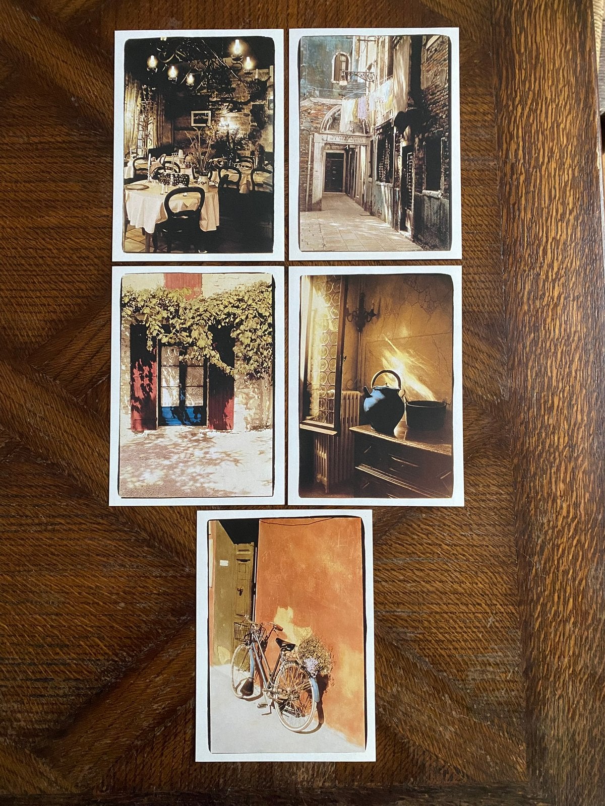 5 Nieuwe KAARTEN ( ITALIAN SCENES - ITALIË ), 18x13 cm, Verzenden, 1980 tot heden, Ongelopen, Italië