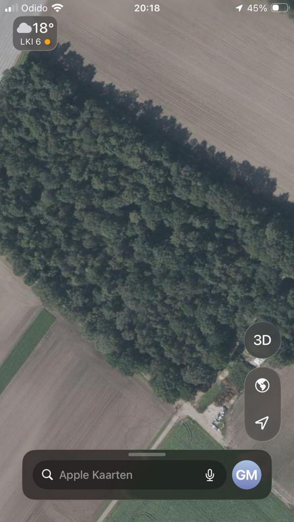 Voedselbos-Bos te koop, Ophalen, Zo goed als nieuw