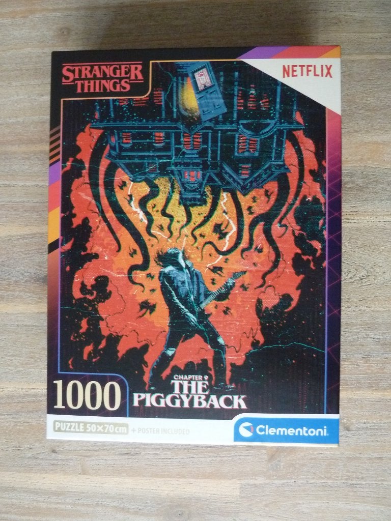 NIEUW puzzel STRANGER THINGS 1000 stukjes, Ophalen, 500 t/m 1500 stukjes, Nieuw, Legpuzzel