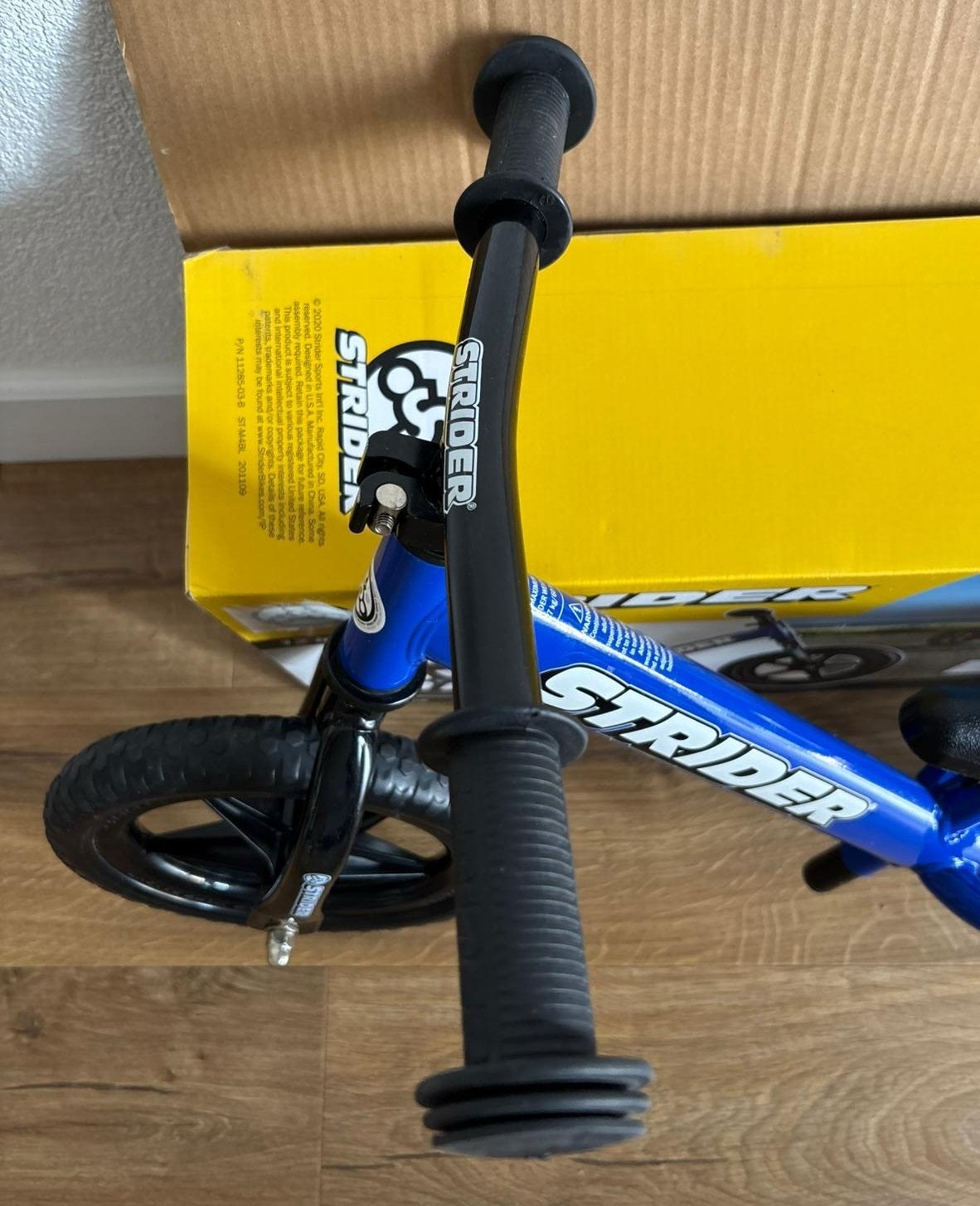 Strider Loopfiets - Blauw, 12 inch, Ophalen of Verzenden, Zo goed als nieuw, Minder dan 16 inch
